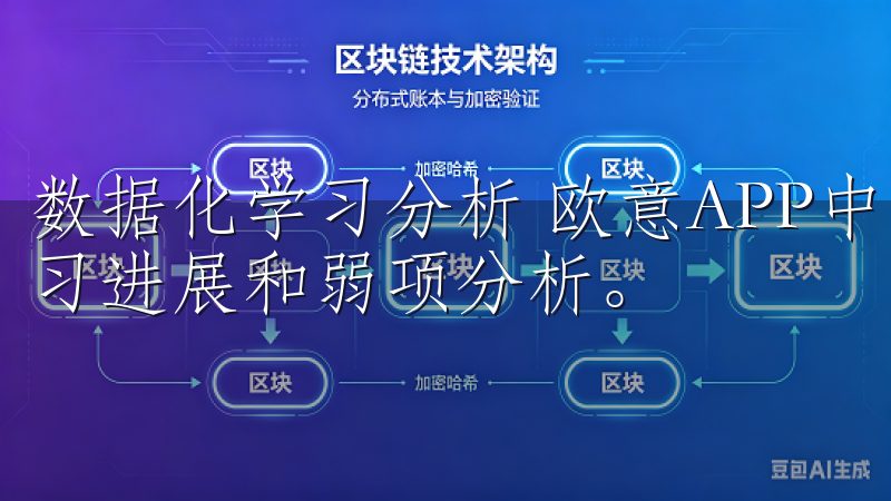 数据化学习分析 欧意APP中，学生可以清晰地看到自己的学习进展和弱项分析。