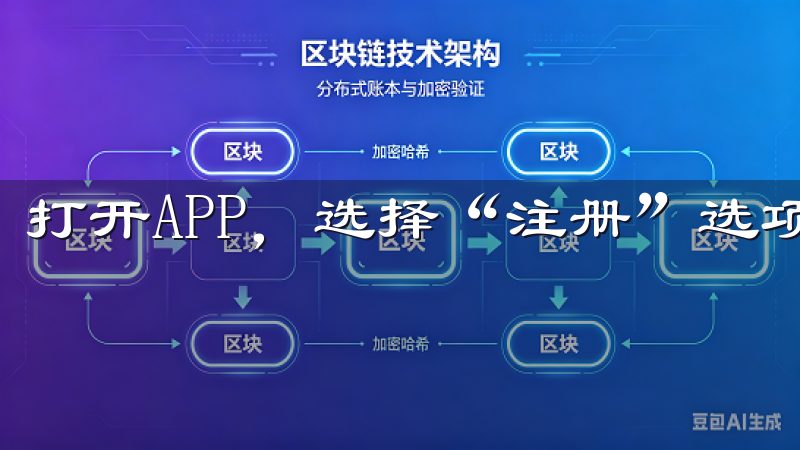 打开APP，选择“注册”选项。