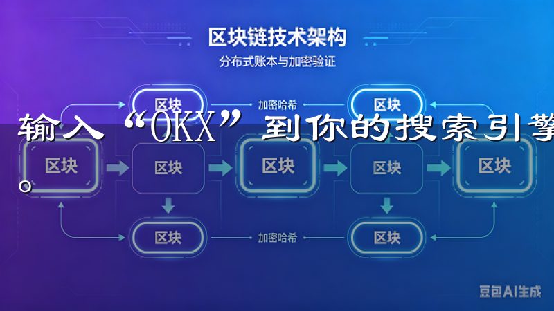 输入“OKX”到你的搜索引擎中，找到官方链接后，点击进入。