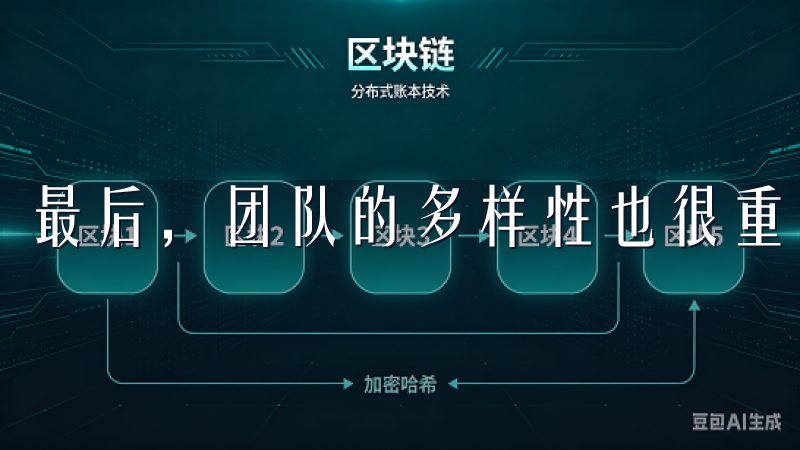 最后，团队的多样性也很重要。