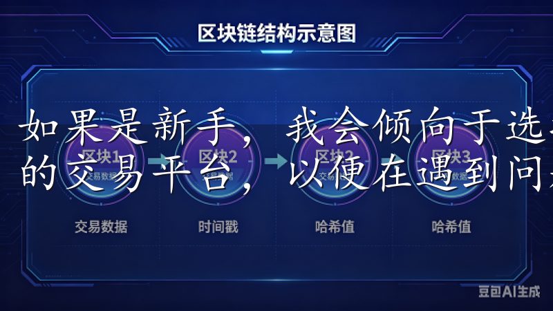 如果是新手，我会倾向于选择那些提供新手教程和专业客服支持的交易平台，以便在遇到问题时能够及时获得帮助。