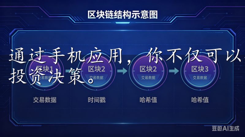 通过手机应用,你不仅可以实时监控市场动态,还可以迅速做出投资决策。