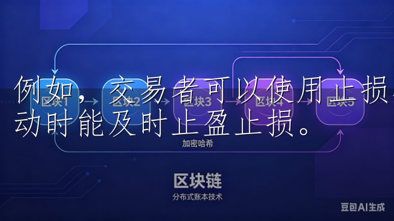例如，交易者可以使用止损单和限价单来控制风险，确保市场波动时能及时止盈止损。