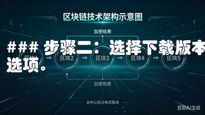 ### 步骤二：选择下载版本 访问官网后，你会看到下载的选项。