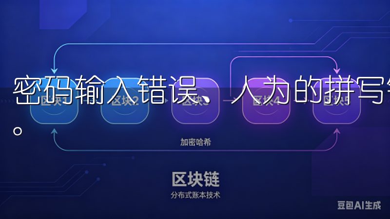 密码输入错误、人为的拼写错误，都是导致无法登录的常见原因。