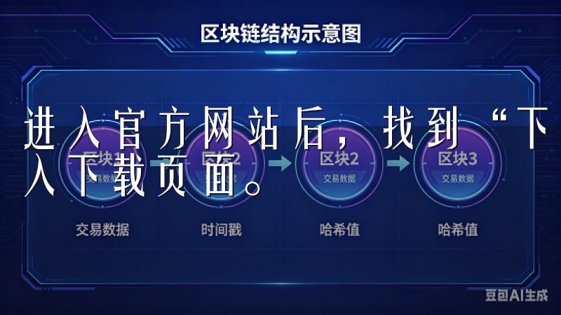 进入官方网站后，找到“下载”或“客户端下载”按钮，点击进入下载页面。