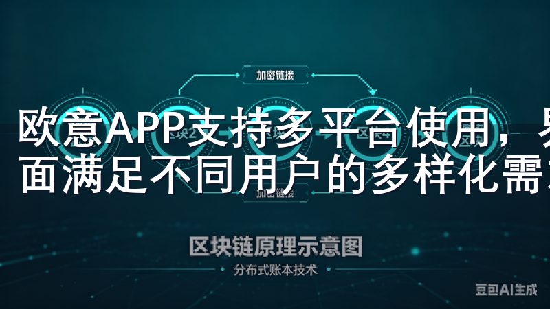 欧意APP支持多平台使用，界面直观友好，操作简便高效，全面满足不同用户的多样化需求。