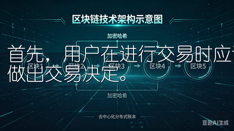首先，用户在进行交易时应该关注市场动态，确保在合适的时机做出交易决定。