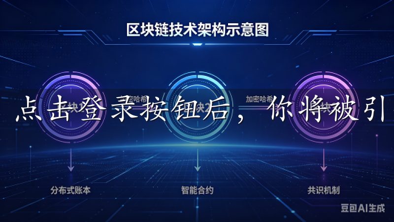 点击登录按钮后，你将被引导到登录页面。