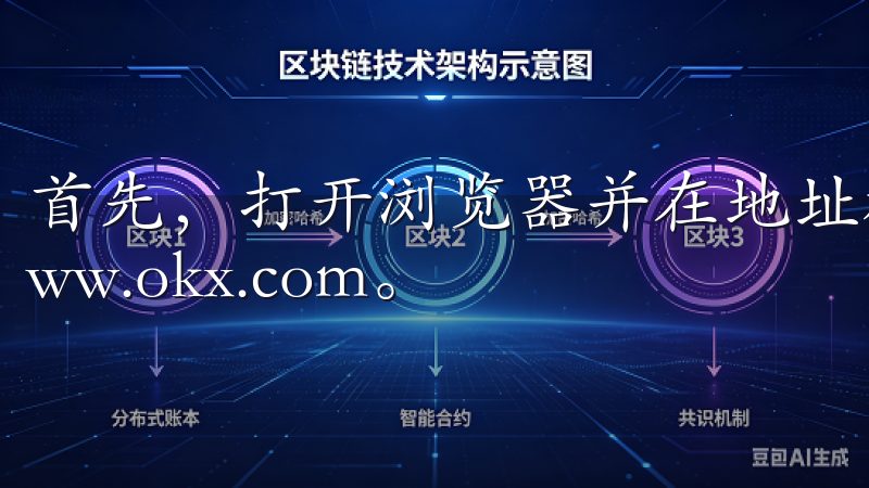 首先，打开浏览器并在地址栏中输入OK交易所的官方网址：www.okx.com。