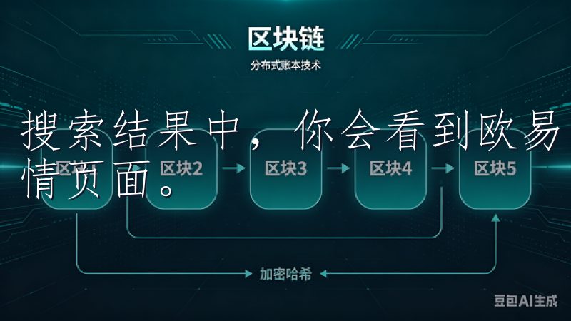 搜索结果中，你会看到欧易的官方应用，点击其图标进入应用详情页面。
