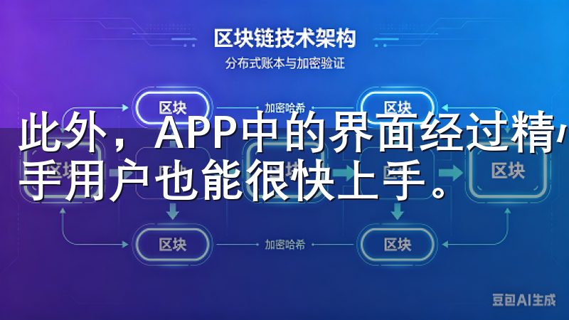 此外，APP中的界面经过精心设计，操作流程更加简化，使新手用户也能很快上手。