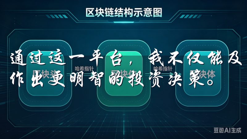 通过这一平台，我不仅能及时获得各大交易所的最新资讯，还能作出更明智的投资决策。