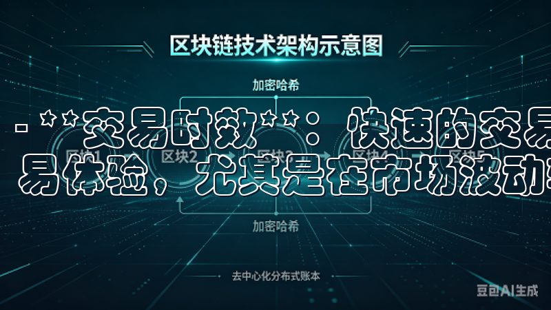 - **交易时效**：快速的交易执行时间能够提升用户的交易体验，尤其是在市场波动较大的情况下。