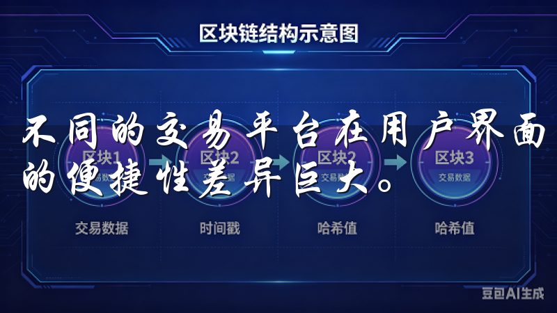 不同的交易平台在用户界面、移动应用程序以及客户服务等方面的便捷性差异巨大。