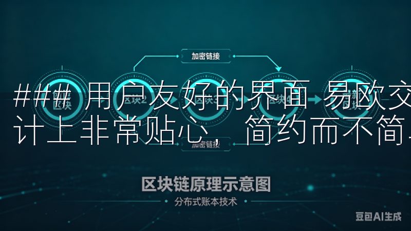 ### 用户友好的界面 易欧交易所的app在用户界面的设计上非常贴心，简约而不简单，让每个用户都能轻松上手。
