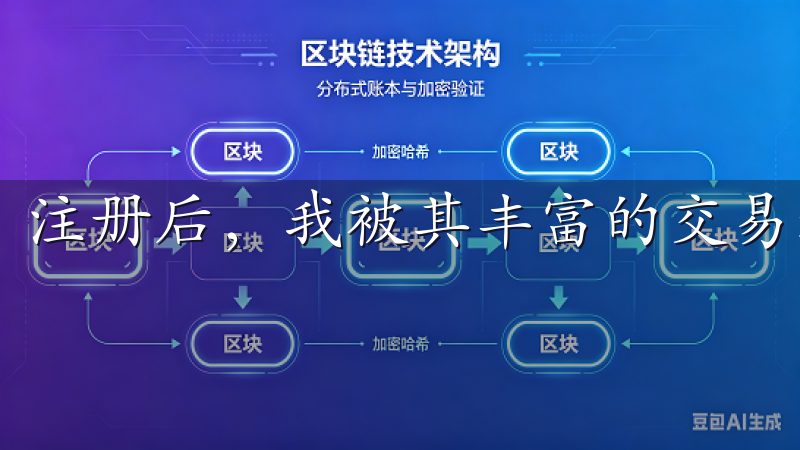 注册后，我被其丰富的交易选项所吸引。