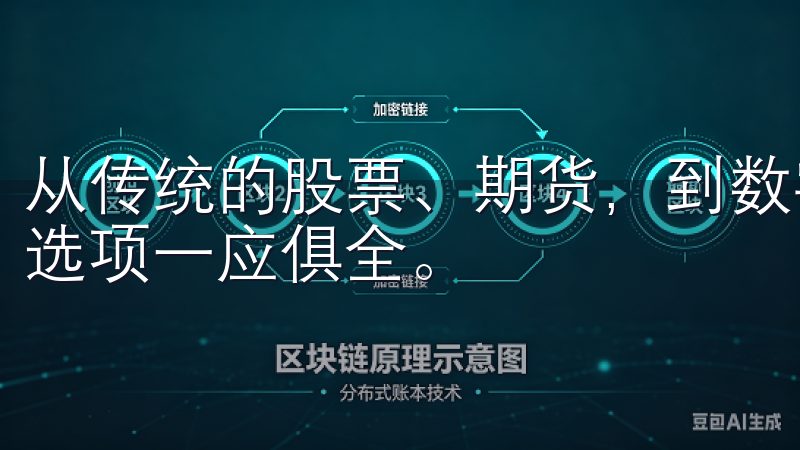从传统的股票、期货，到数字货币和外汇交易，各种各样的投资选项一应俱全。