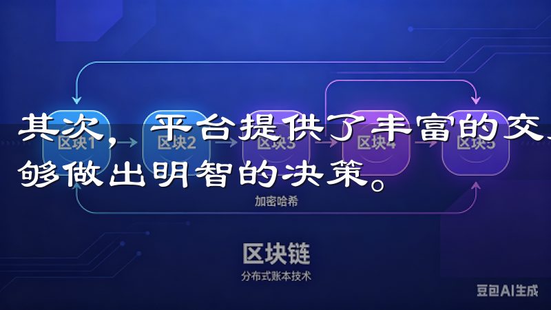 其次，平台提供了丰富的交易工具和分析功能，这使得交易者能够做出明智的决策。