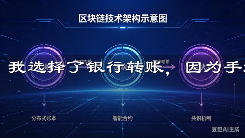我选择了银行转账，因为手续费较低。
