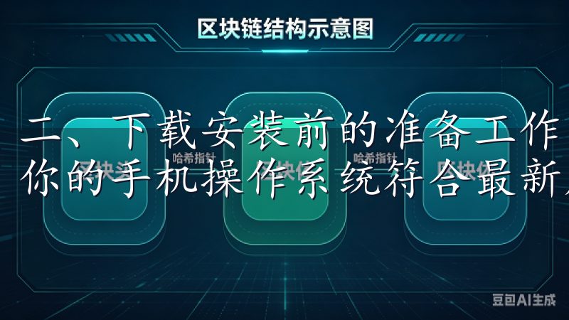 二、下载安装前的准备工作 下载安装欧易APP之前，请确保你的手机操作系统符合最新版本的要求。