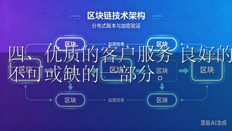 四、优质的客户服务 良好的客户服务是一个数字资产交易平台不可或缺的一部分。