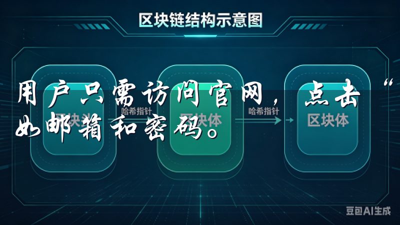 用户只需访问官网，点击“注册”按钮，填写必要的个人信息，如邮箱和密码。