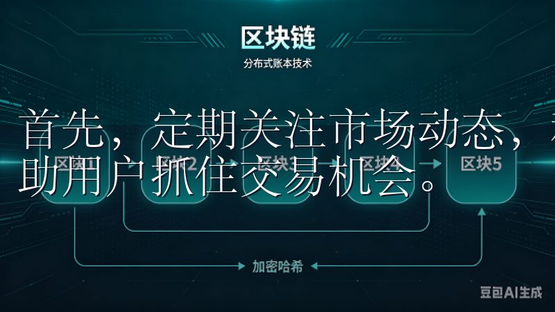 首先，定期关注市场动态，利用分析工具进行技术分析，可以帮助用户抓住交易机会。