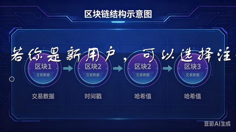 若你是新用户，可以选择注册新账户，按提示填写相关信息即可。