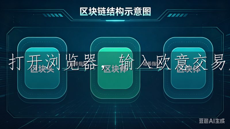 打开浏览器，输入欧意交易所的网址，进入他们的主页。