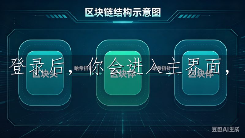 登录后，你会进入主界面，看到各种交易选项和市场信息。
