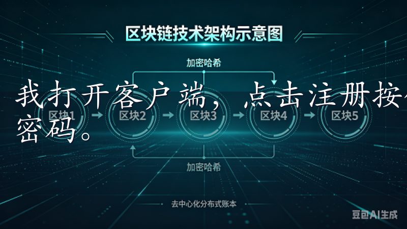 我打开客户端，点击注册按钮，填写了我的邮箱和设置了一个强密码。