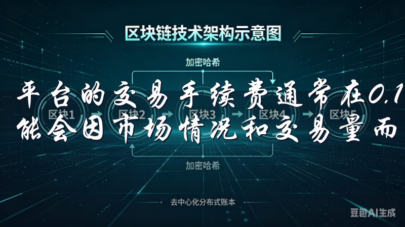 平台的交易手续费通常在0.1%到0.3%之间，具体费用可能会因市场情况和交易量而有所不同。