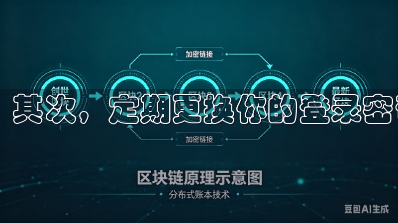 其次，定期更换你的登录密码，并使用强密码。