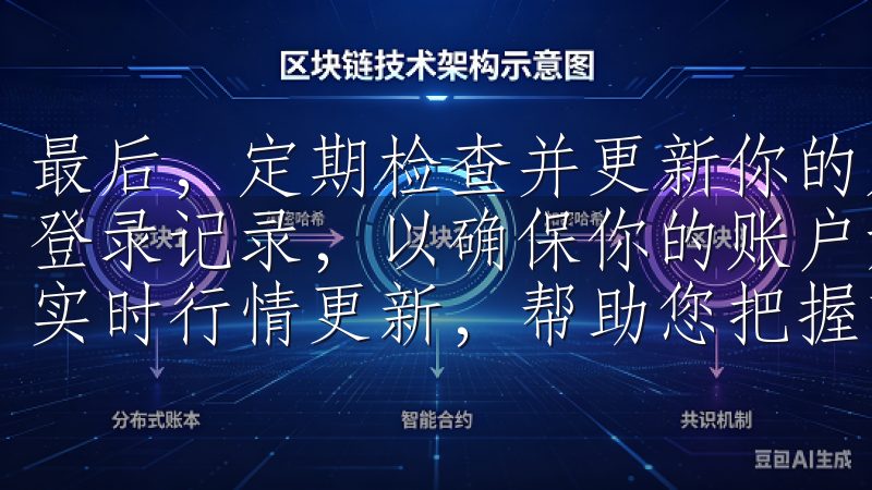 最后，定期检查并更新你的账户安全设置，包括更改密码和审查登录记录，以确保你的账户始终处于安全状态支持多种交易对和实时行情更新，帮助您把握市场脉动。