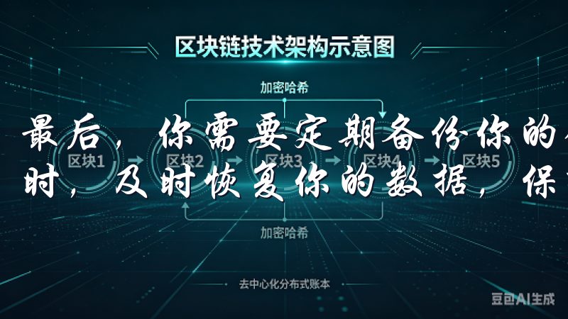 最后，你需要定期备份你的钱包数据，这样可以在出现意外情况时，及时恢复你的数据，保护你的投资。