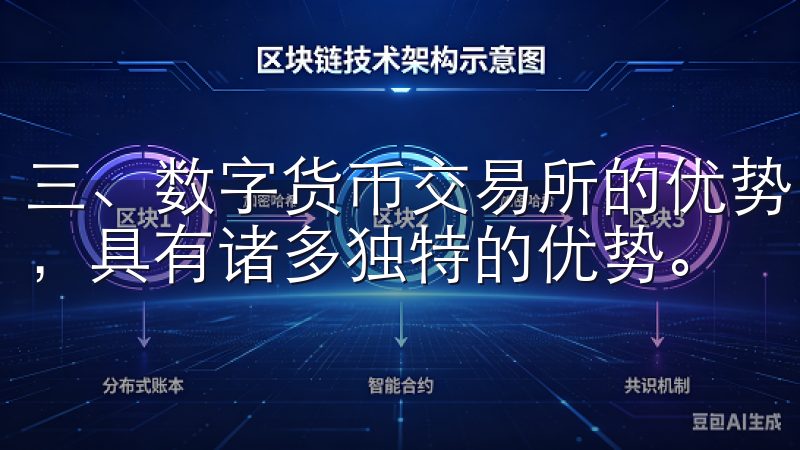 三、数字货币交易所的优势 数字货币交易所相比传统金融机构，具有诸多独特的优势。