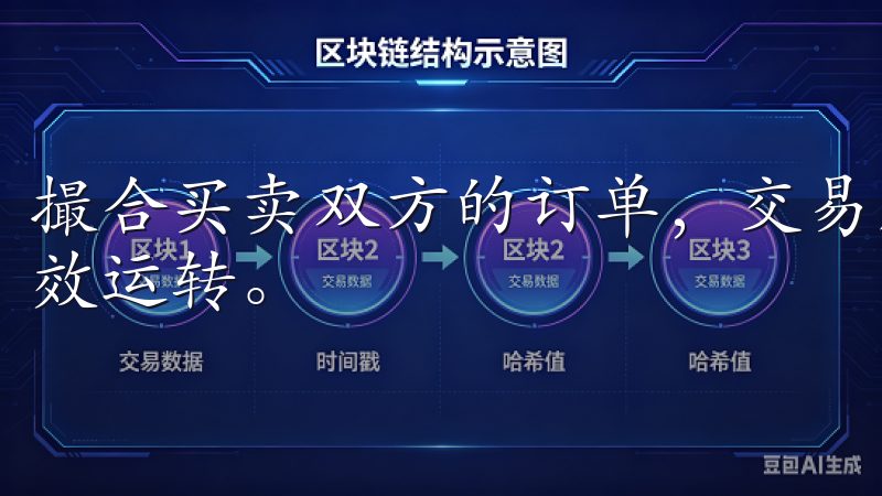 撮合买卖双方的订单，交易所能够实现即时交易，确保市场的高效运转。
