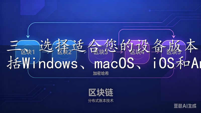 三、选择适合您的设备版本 OK交易所支持多种设备平台，包括Windows、macOS、iOS和Android。