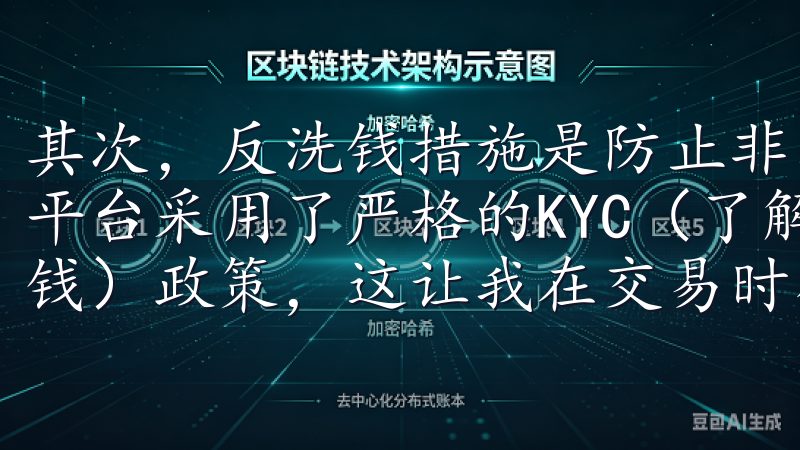 其次，反洗钱措施是防止非法资金流动的重要手段，我发现一些平台采用了严格的KYC（了解你的客户）流程和AML（反洗钱）政策，这让我在交易时感到更加安全。