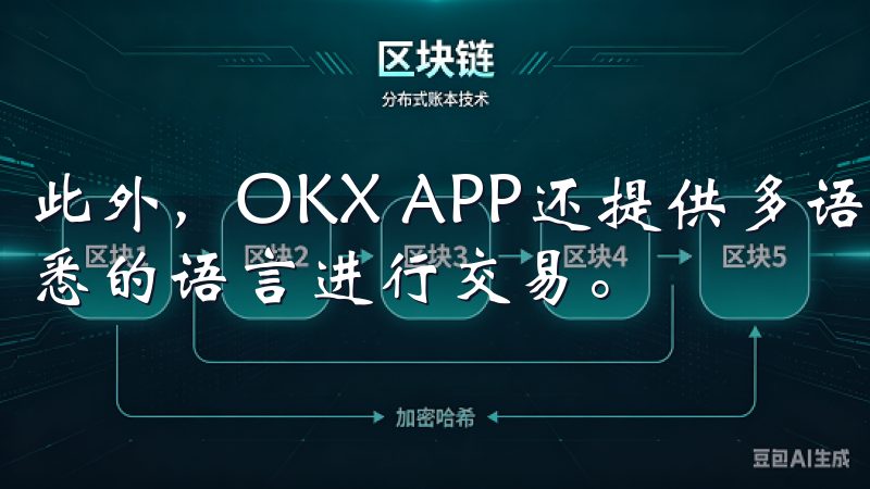 此外，OKX APP还提供多语言支持，用户可以选择自己熟悉的语言进行交易。