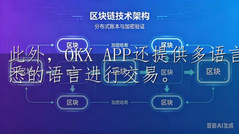 此外，OKX APP还提供多语言支持，用户可以选择自己熟悉的语言进行交易。