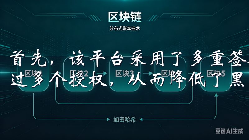 首先，该平台采用了多重签名技术，这意味着所有交易都需要经过多个授权，从而降低了黑客攻击的风险。