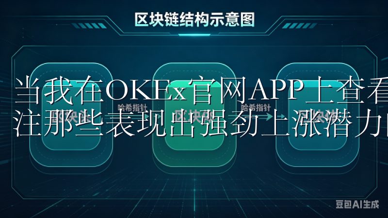 当我在OKEx官网APP上查看各种数字货币时，我也特别关注那些表现出强劲上涨潜力的币种。