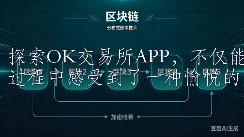 探索OK交易所APP，不仅能提升我的交易体验，还让我交易过程中感受到了一种愉悦的用户体验。