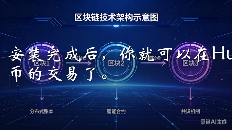 安装完成后，你就可以在Huobi APP上进行各种数字货币的交易了。