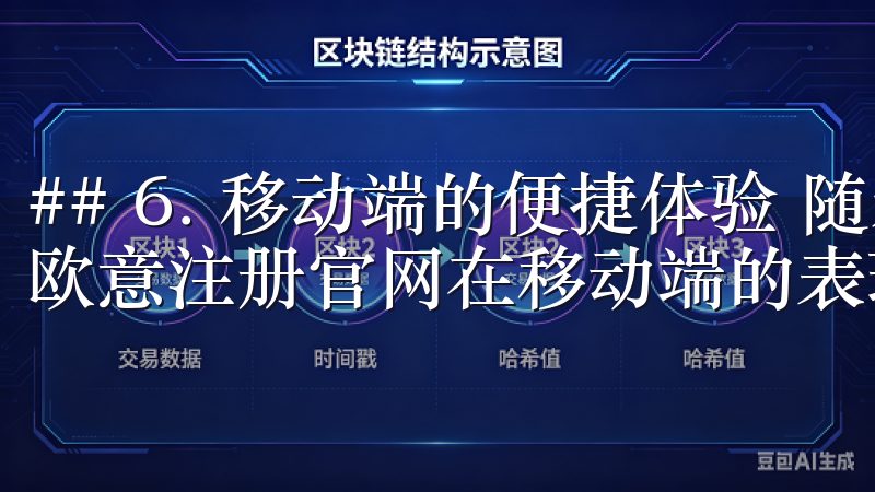 ## 6. 移动端的便捷体验 随着智能手机的普及，我发现欧意注册官网在移动端的表现同样出色。