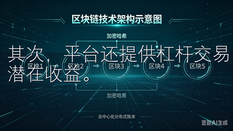 其次，平台还提供杠杆交易，允许用户通过借贷方式放大交易的潜在收益。