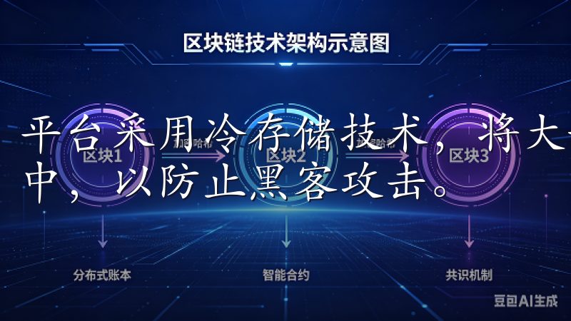 平台采用冷存储技术，将大部分数字资产存储与网络隔离的环境中，以防止黑客攻击。