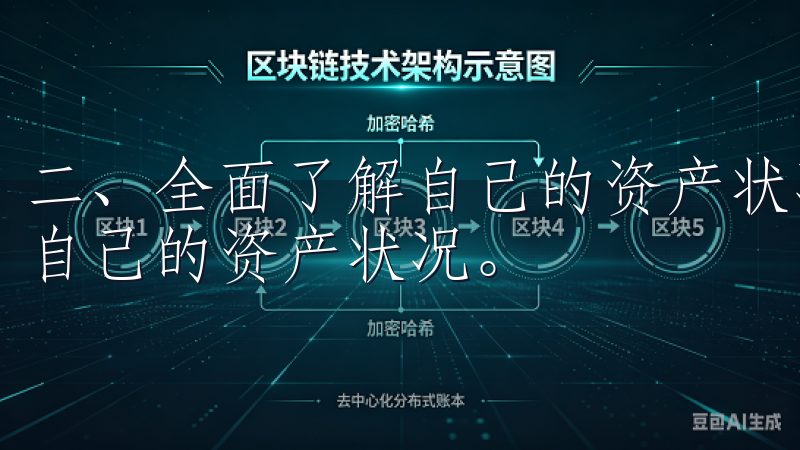二、全面了解自己的资产状况 进行资产管理之前，要全面了解自己的资产状况。